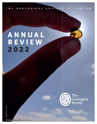 geological society annual review 2022 cover 